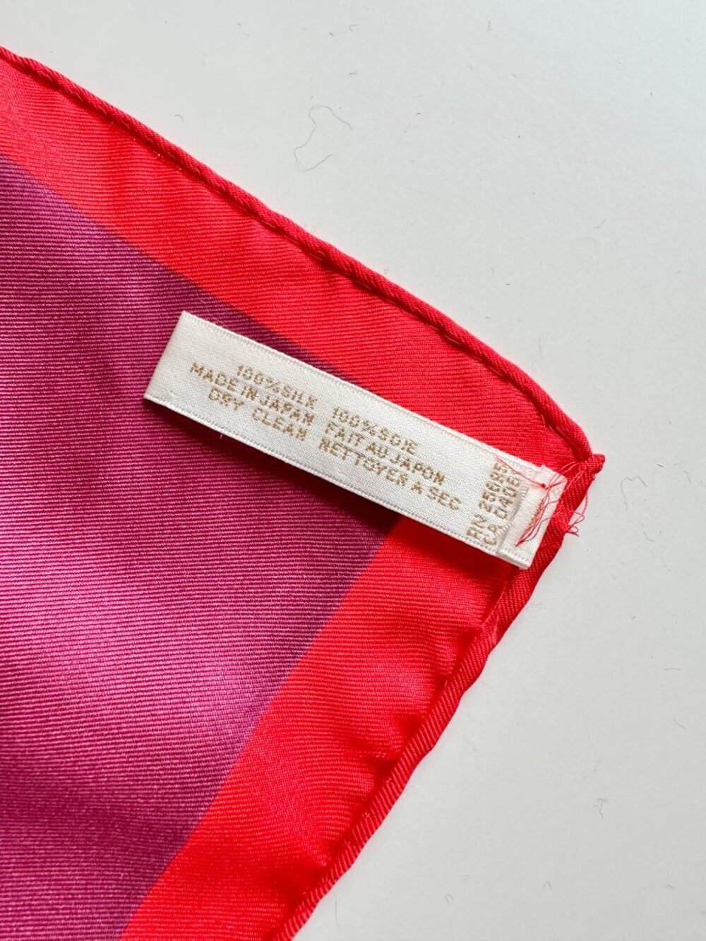Vintage PERRY ELLIS Multicolor Graphic Silk Twill 64" x 16" Long Rectangle Scarf - Picture 13 of 13